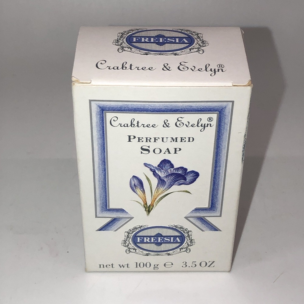 Vintage Freesia Crabtree & Evelyn Soap Vintage 100g 3.5 oz New in Box